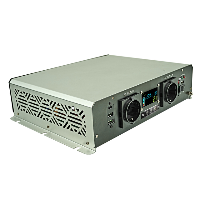 Inverter de potencia de onda sinusoidal de DC a AC 3000 vatios puro 12V 220V